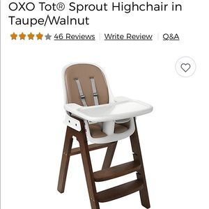Oxo tot high chair. Excellent condition